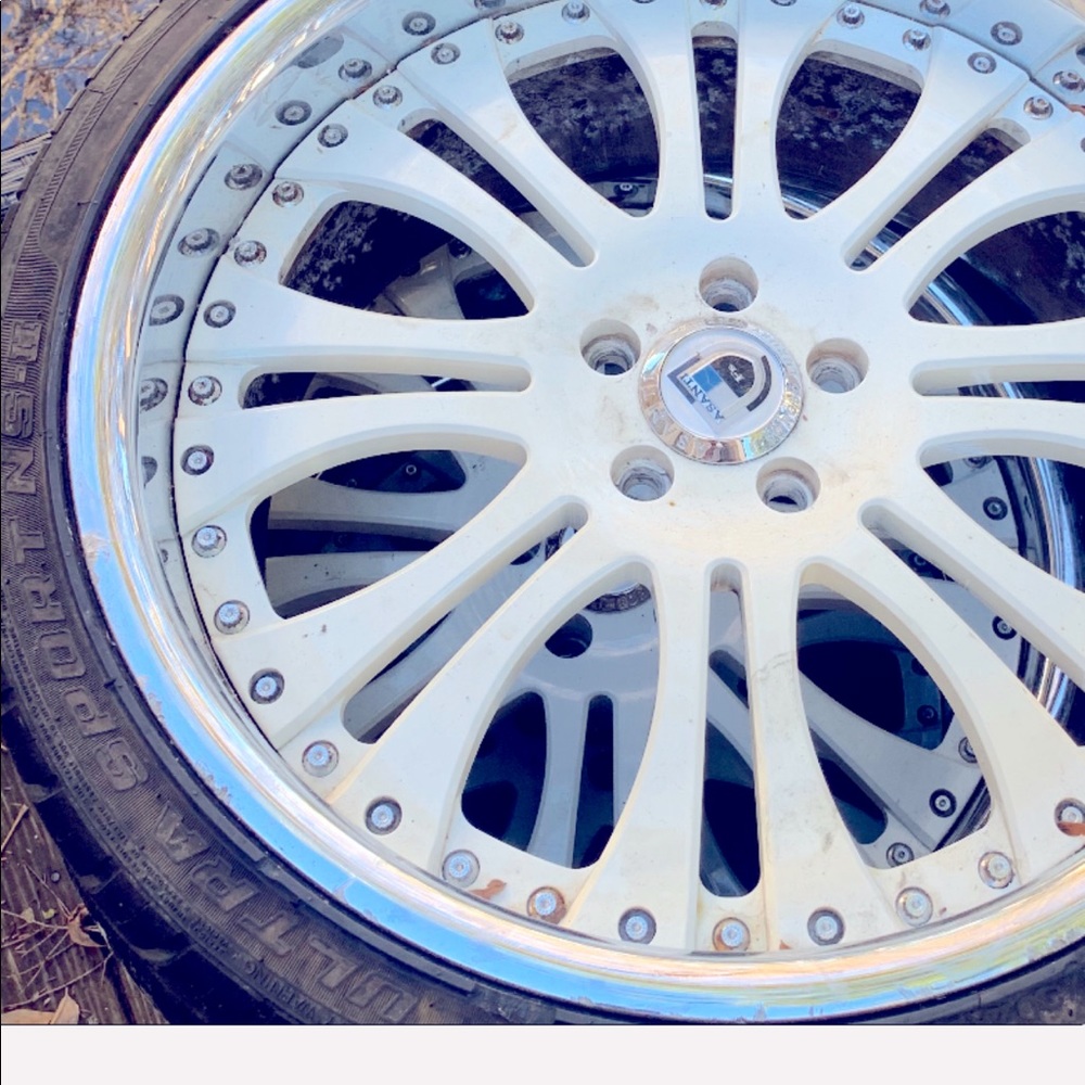 20” ASANTI RIMS w/TIRES